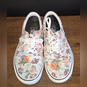 Ladies Vans Garden Floral sneakers sz 8.5